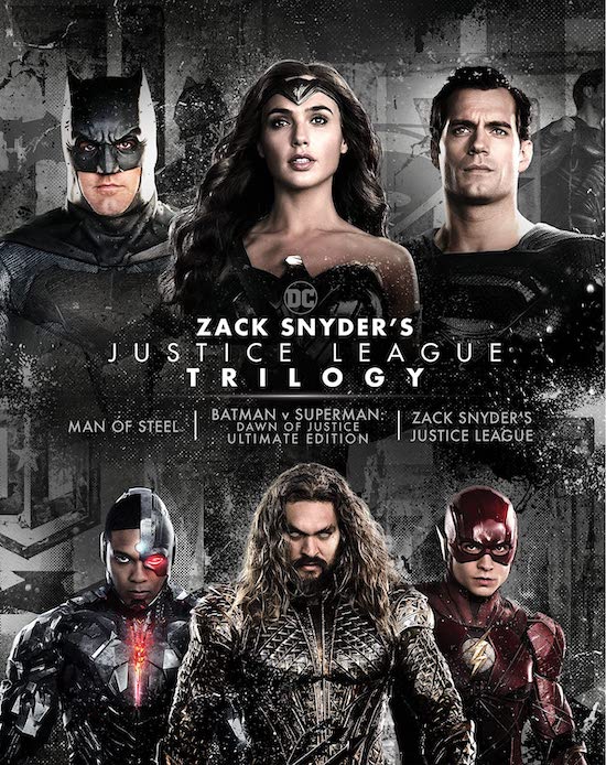 Zack Snyder's Justice League Trilogy Box Set (4K Ultra HD)