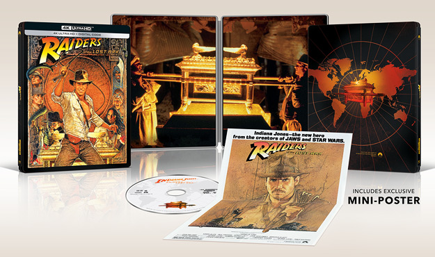 Raiders of the Lost Ark (4K Ultra HD Steelbook)