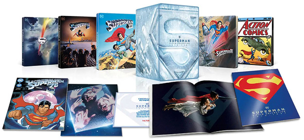 Superman: 5-Film Collection 4K Steelbook packaging
