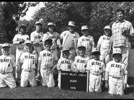 Bad News Bears team photo