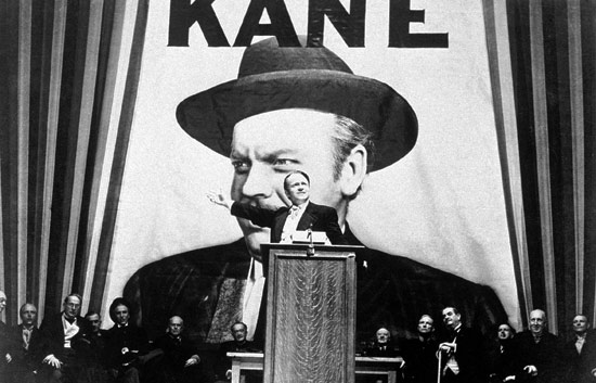 A classic still from Citizen Kane