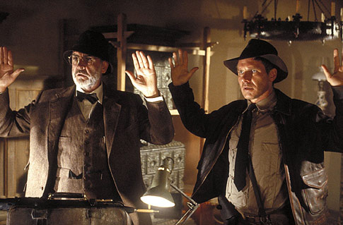 Scene from Indiana Jones and the Last Crusade