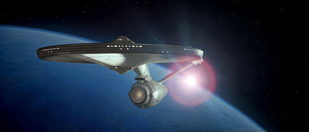 NCC-1701 departing