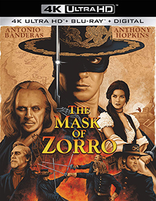 The Mask of Zorro (4K-UHD Disc)