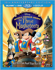 Disney's The Three Musketeers (Blu-ray Disc)