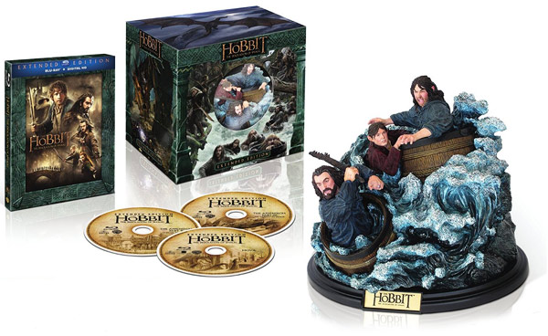The Hobbit: The Desolation of Smaug - Extended Edition with Status (Blu-ray Disc)