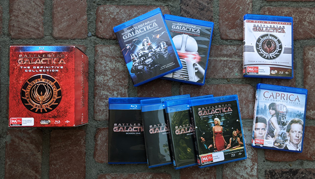 Battlestar Galactica: The Definitive Collection (Australian Import) (Blu-ray Disc)