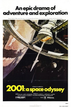 2001: A Space Odyssey one sheet
