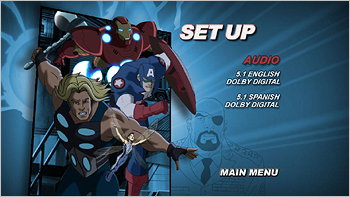 Ultimate Avengers - Setup Menu