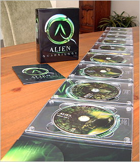 Alien Quadrilogy packaging