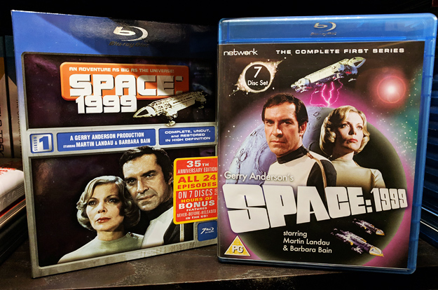 Space: 1999 on Blu-ray (US and UK Season One sets)