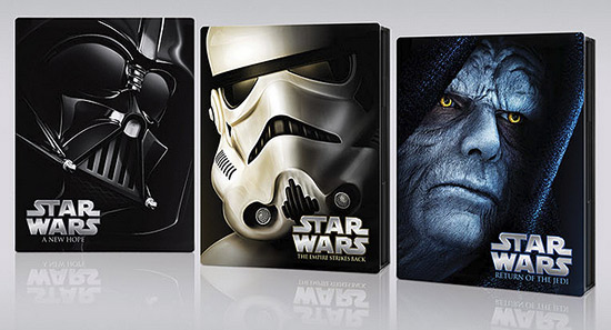Star Wars (Original Saga Blu-ray Steelbooks)