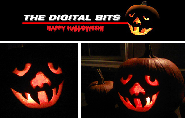 Steven Caron's Bits-themed Halloween pumpkins!