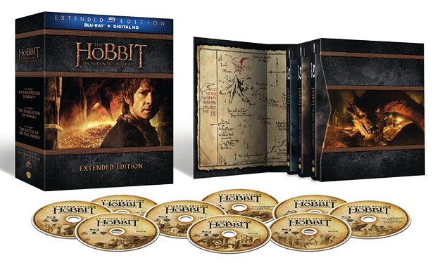 The Hobbit Trilogy: Extended Edition (Blu-ray Disc)
