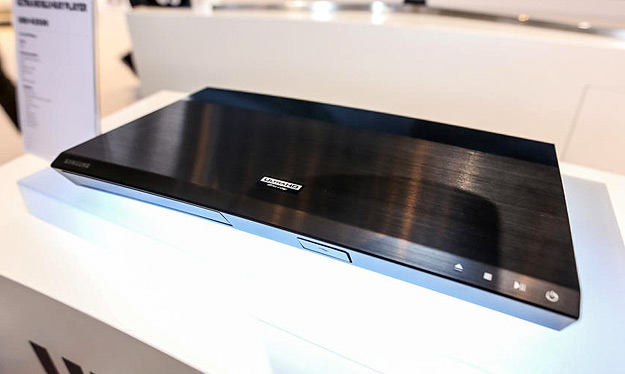 The Samsung UBD-K8500 Ultra HD Blu-ray player