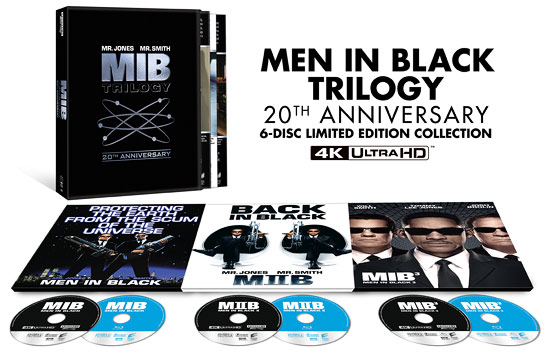 Men in Black Trilogy (4K Ultra HD Blu-ray)