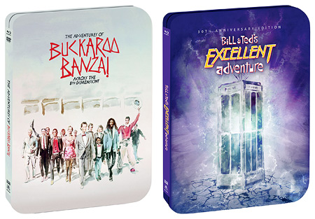 Buckaroo Banzai and Bill & Ted Steelbooks