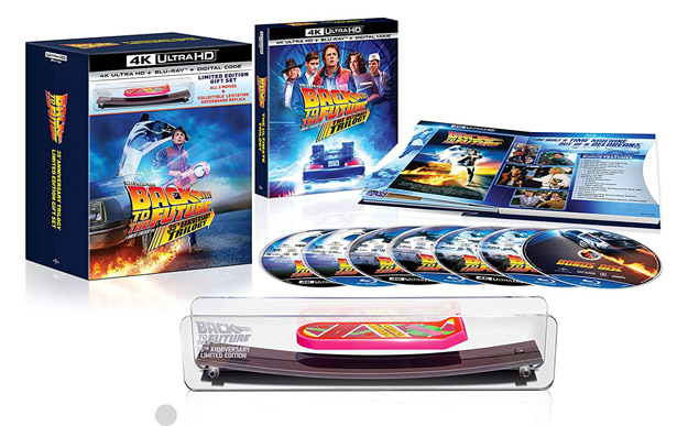 Universal Sets Back To The Future The Ultimate Trilogy For Blu Ray 4k Ultra Hd Dvd And Digital