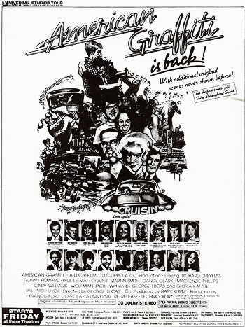 American Graffiti newspaper ad