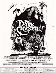 Dark Crystal newspaper ad