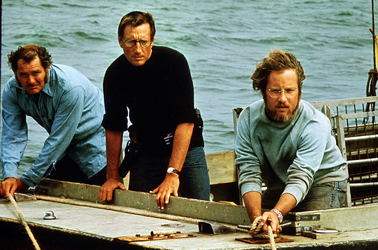 Shaw, Scheider, and Dreyfuss