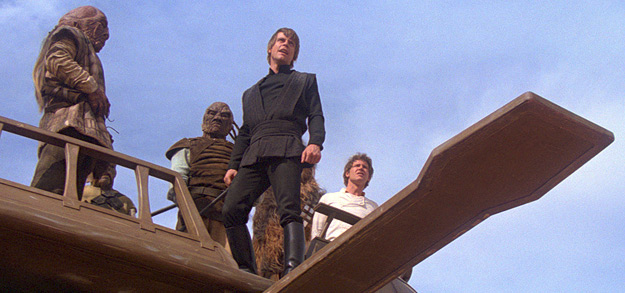 A scene from Return of the Jedi