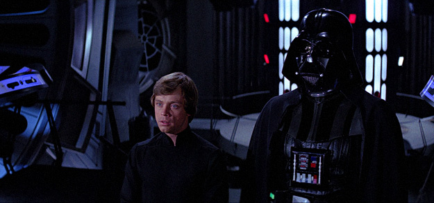 A scene from Return of the Jedi