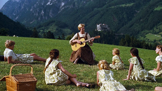 A scene from The Sound of Music
