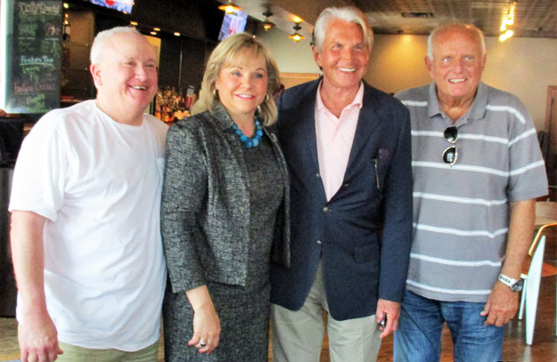 Bud Elder, OK Governor Mary Fallin, George Hamilton & Gray Frederickson, July 2016