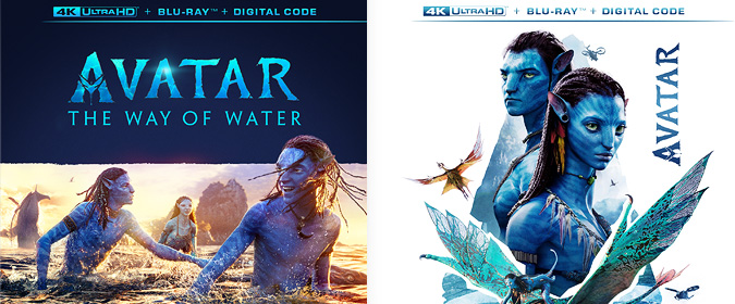 OFFICIAL: James Cameron’s AVATAR & AVATAR: THE WAY OF WATER arrive on Blu-ray & 4K Ultra HD on 6/20!