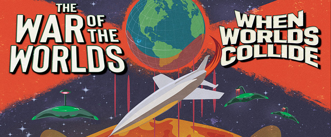 Bill reviews WAR OF THE WORLDS (1953) & WHEN WORLDS COLLIDE (1951) on 4K & BD from Paramount