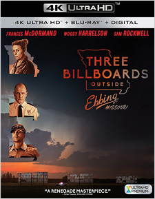 Three Billboards Outside Ebbing, Missouri (4K Ultra HD Blu-ray)