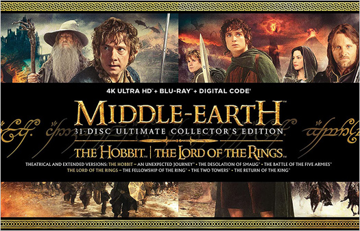 Weekendtas Landgoed Profetie Middle-Earth 31-Disc Ultimate Collector's Edition (4K UHD/BD Review)