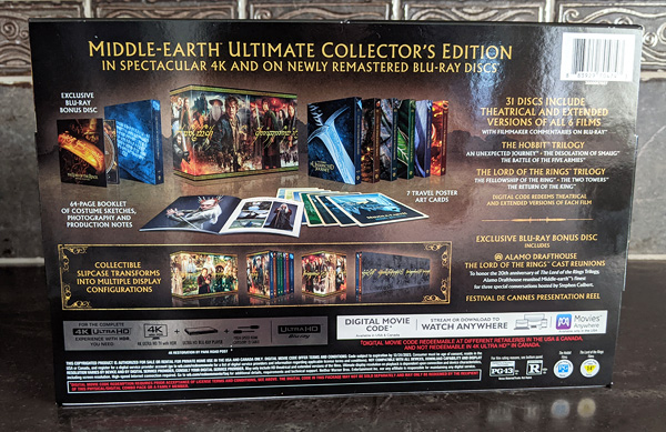 Middle Earth Extended Editions (6 films