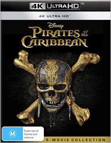 Pirates of the Caribbean: 5-Film Collection (Australian 4K Ultra HD) 
