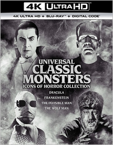 Universal Classic Monsters: Icons of Horror Collection (4K Ultra HD)