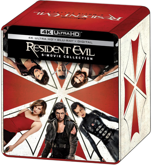 Resident Evil Infects Home Video For A New 6-Film 4K UHD SteelBook Set  November 21st