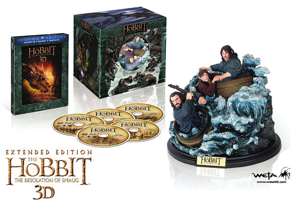 The Hobbit: The Desolation of Smaug - Extended Edition (Blu-ray 3D) Amazon Exclusive