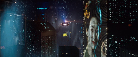 A shot from Blade Runner: The Final Cut