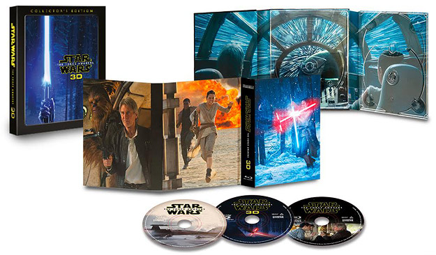 Star Wars: The Force Awakens (Blu-ray 3D packaging)