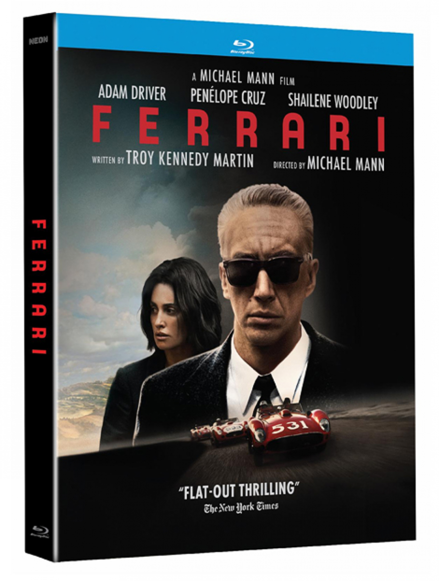 Mann's Ferrari is official for Bluray, plus One from the Heart: Reprise &  Kung Fu Panda in 4K, new KLSC catalog titles, Umbrella delays Super Mario &  more