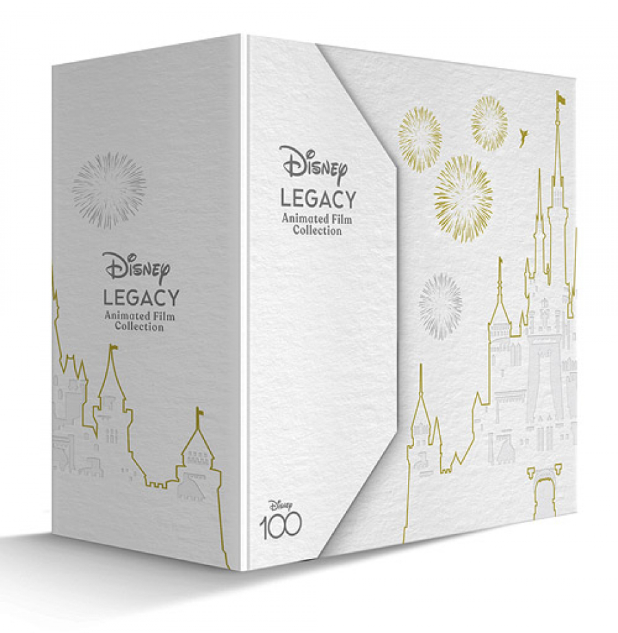 Disney sets a 100 film 118 disc Disney Legacy Animated Film