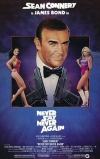 Never Say Never Again one sheet