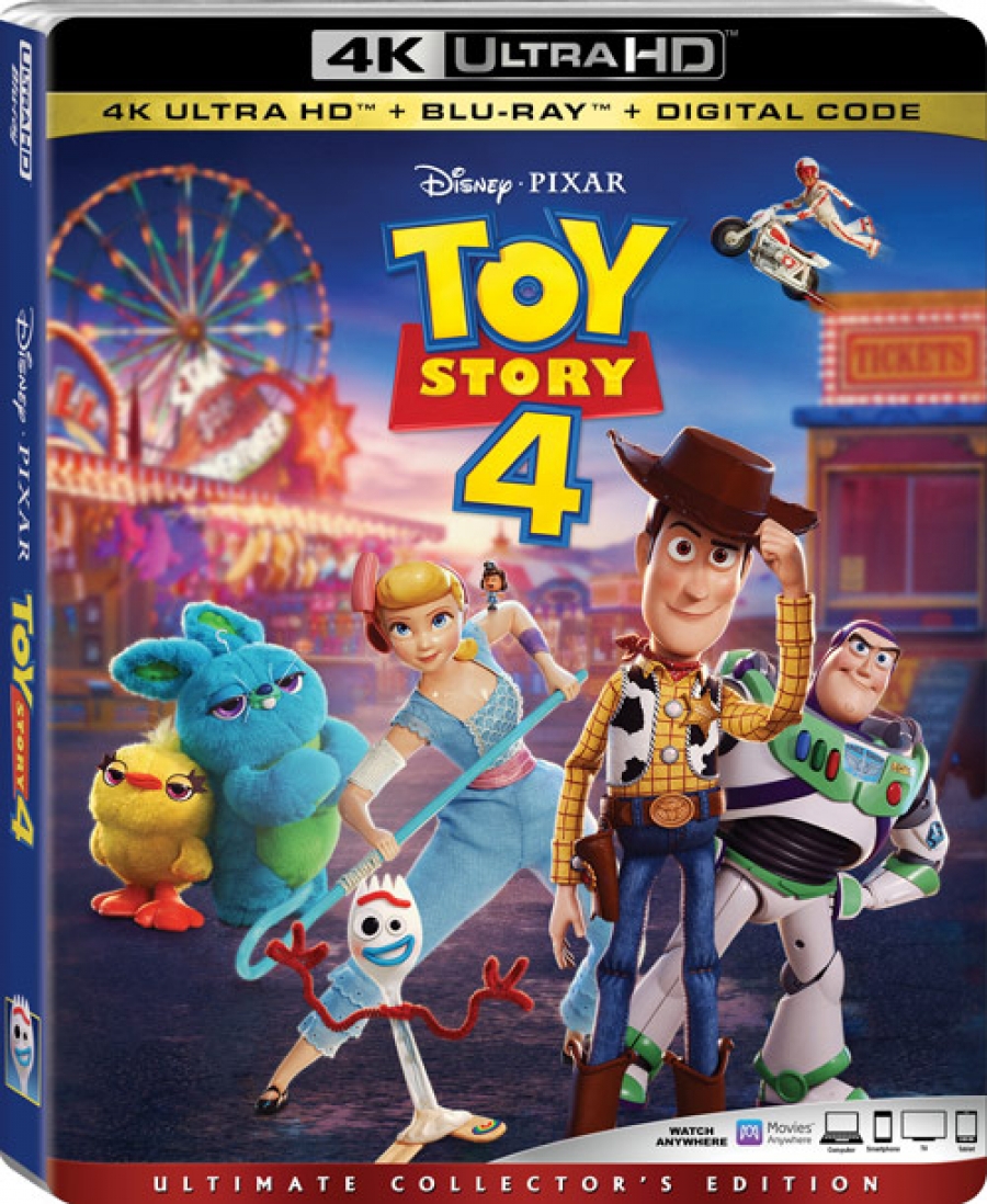 Toy Story 4 Coming To Blu Ray Dvd And 4k On 10 8 Plus Anna And The Wizard Of Oz 4k