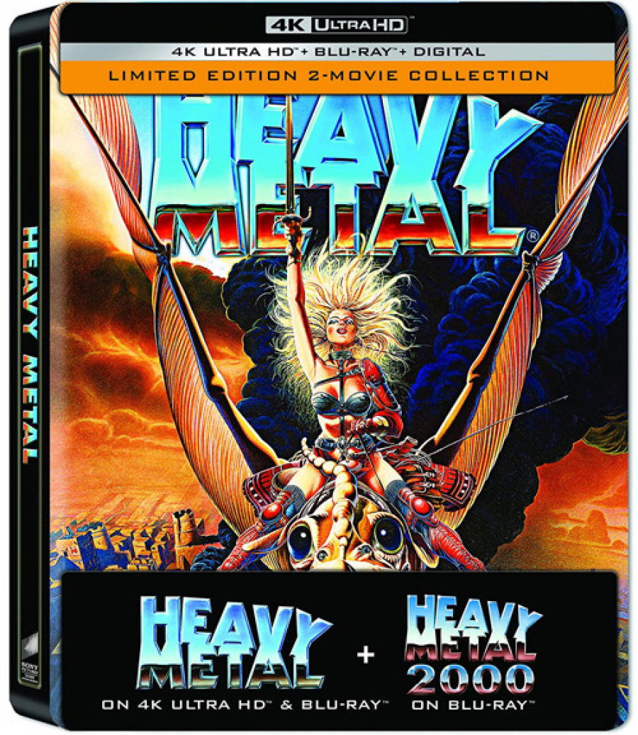 Sony makes its Heavy Metal 4K Steelbook official for release on 4/19, plus  more Blu-ray & Ultra HD pre-orders