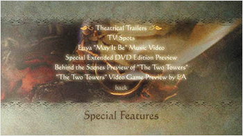 Theatrical Version - Special Features Menu #2