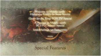Theatrical Version - Special Features Menu #1