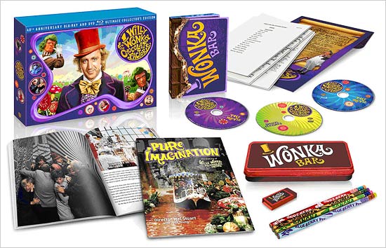 Willy Wonka & The Chocolate Factory: 40th Anniversary Ultimate Collector's Edition (Blu-ray Disc)
